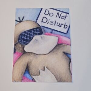 Custom Pokemon Psyduck Trading Card. Custom Color Pencil Art Print